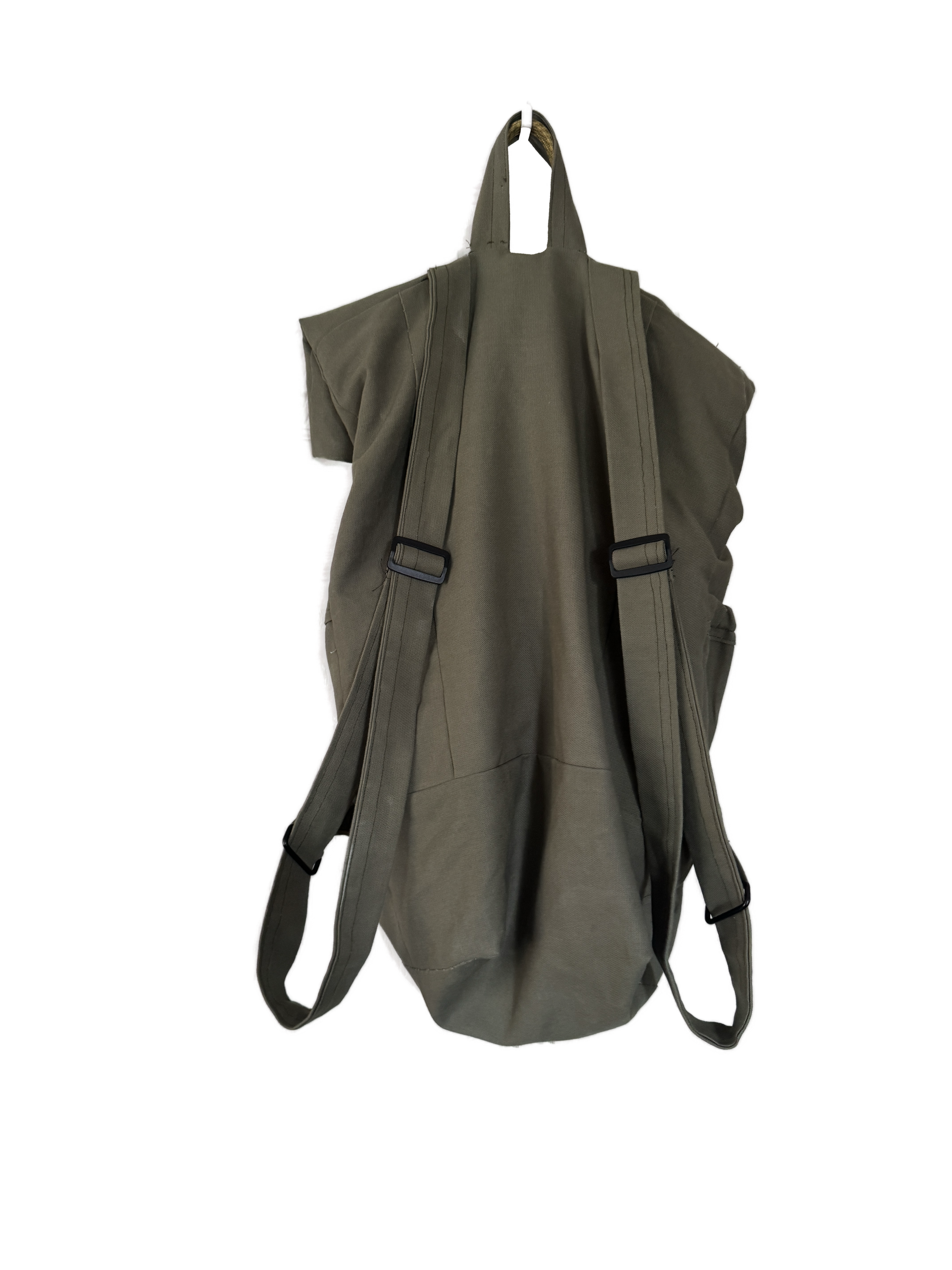 Range Backpack — back panel and shoulder straps