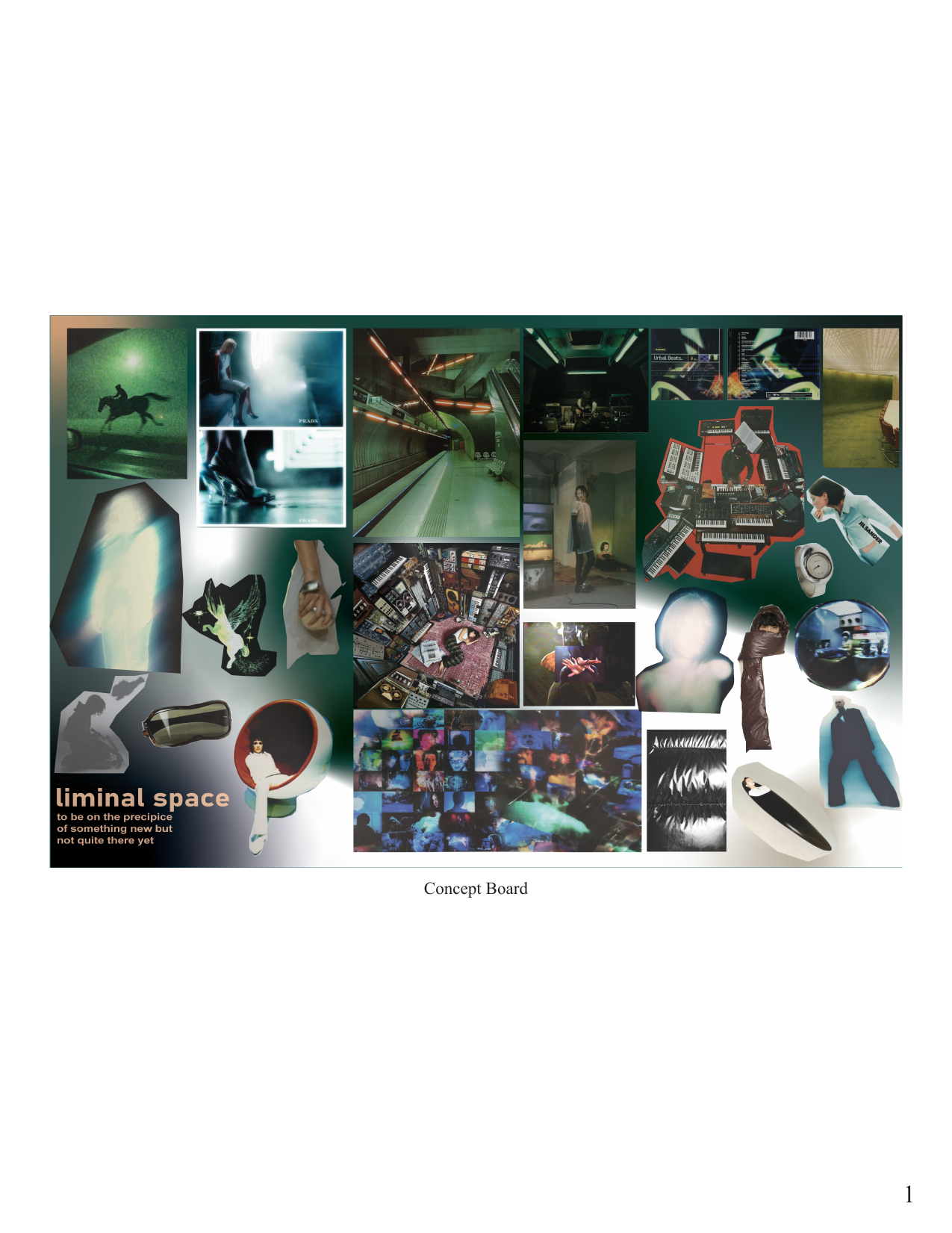 Liminal Space concept board