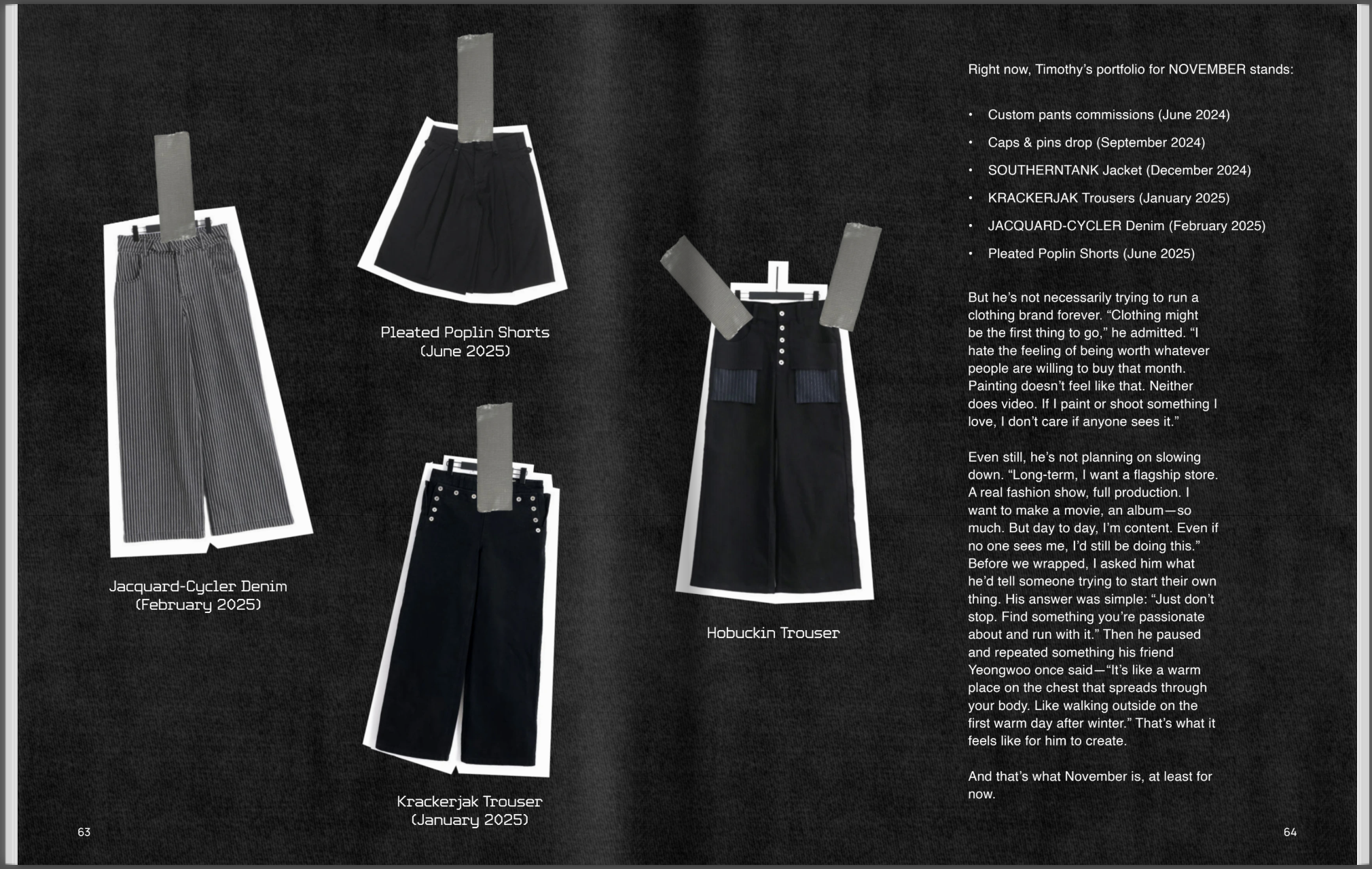 Spread 03 — Reframe Magazine Issue 1